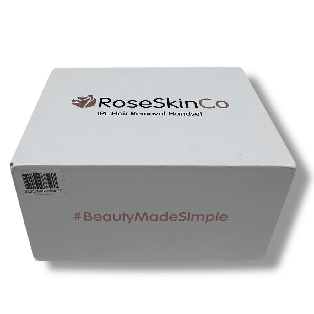 RoseSkinCo OG IPL Hair Removal Handset Rose Gold Laser Device Corded‎ Painless